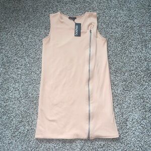 Boohoo Peach Sleeveless Vest
